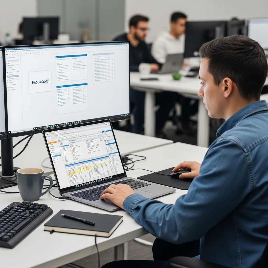 Britben PeopleSoft dedicated developers working on enterprise HR system solutions