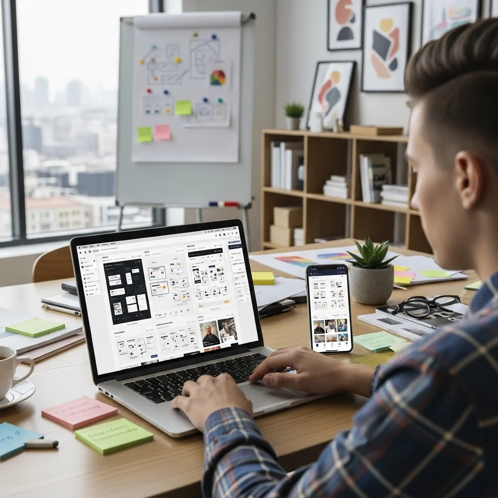 Britben UI UX design services for mobile applications improving user experience for iOS and Android apps
