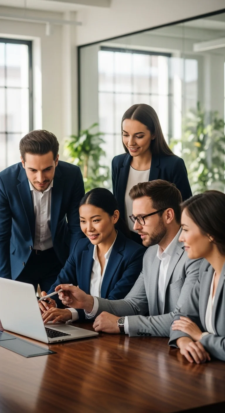 Britben expert team collaborating on digital and IT solutions strategy